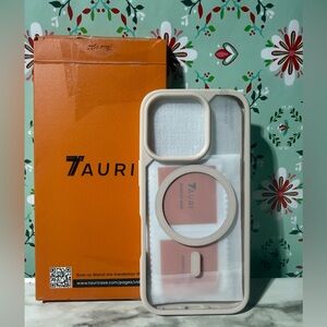 iPhone 16 pro case with glass screen protector